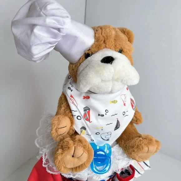 Nautical Doggy Diaper Cake